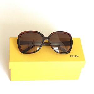 Fendi Sunglasses 5227 238 Havana 56MM in Tortoise